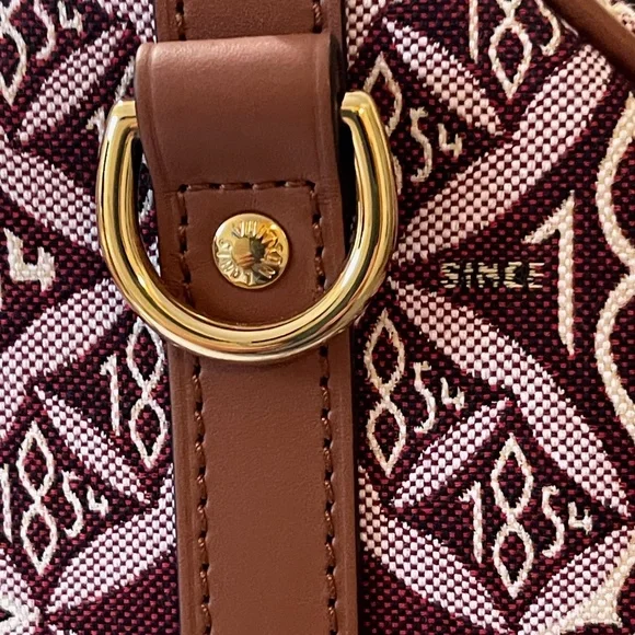 Louis Vuitton Since 1854 Bordeaux Monogram Jacquard Speedy Bandouliere 25! - Picture 6 of 6